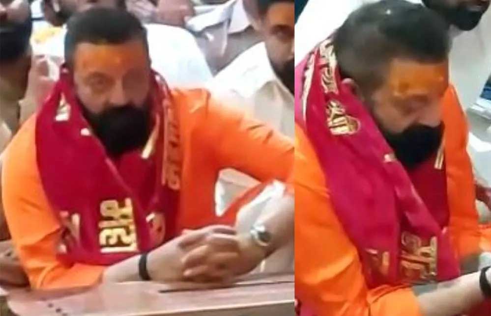 महाकाल के दर्शन को पहुंचे संजय दत्त, बोले – ‘बाबा ने आज बुलाया, ये मेरा सौभाग्य है’