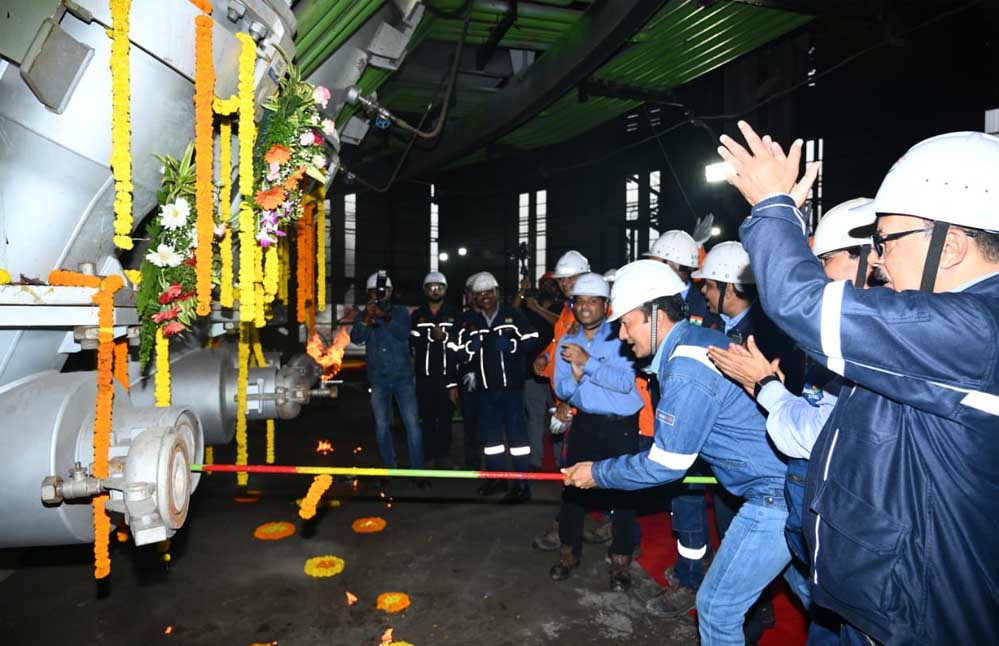 जिंदल स्टील का बड़ा कदम: अंगुल में देश के सबसे बड़े ब्लास्ट फर्नेस में से एक का सफल कमीशन