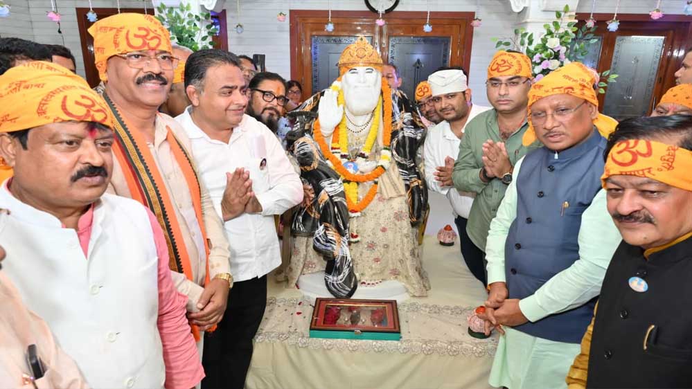 रायपुर : मुख्यमंत्री  साय संत बाबा हरदास राम साहिब जी की बरसी महोत्सव में हुए शामिल