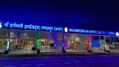 बस्तर एयरपोर्ट से अब तक तीन लाख यात्रियों ने भरी उड़ान