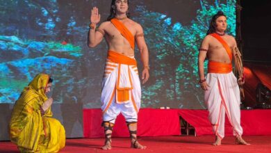 अयोध्या में 120 फीट के मंच पर थ्रीडी तकनीक के साथ शुरू हुई भव्य रामलीला