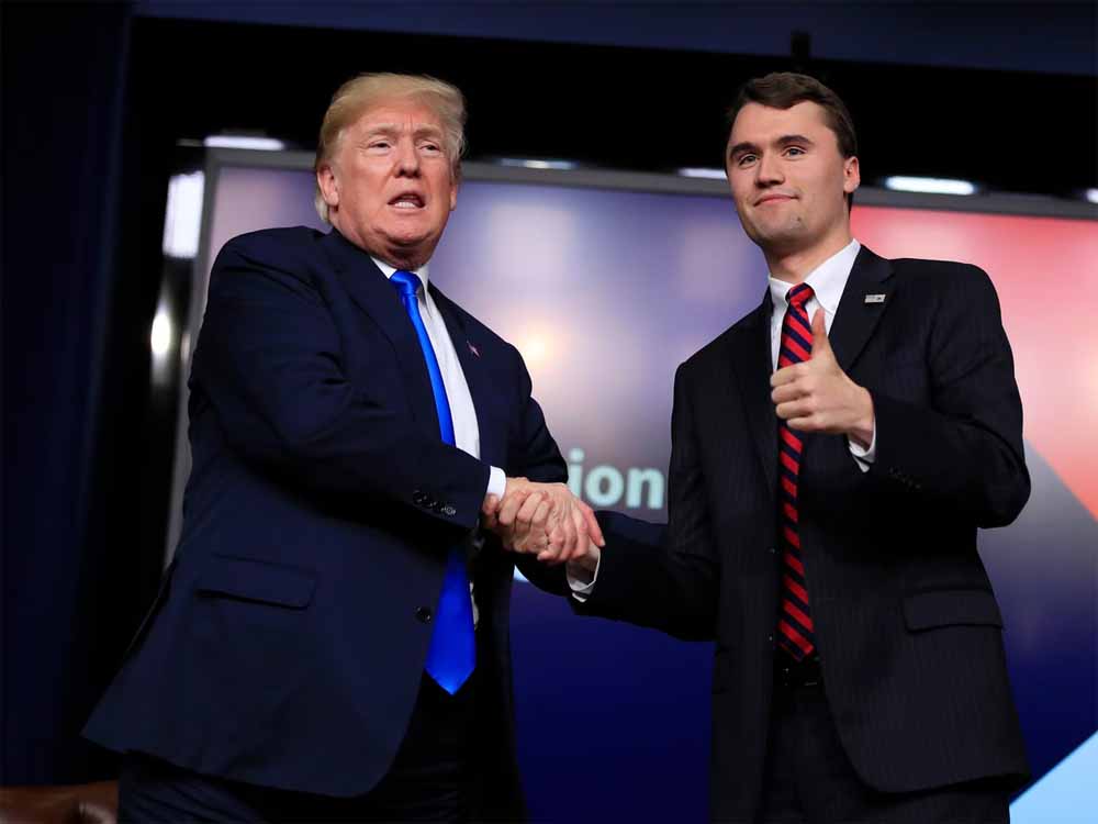 चार्ली किर्क पर हमला: संदिग्ध गिरफ्तार, ट्रंप ने खुद किया खुलासा चार्ली किर्क पर हमला: संदिग्ध गिरफ्तार, ट्रंप ने खुद किया खुलासा