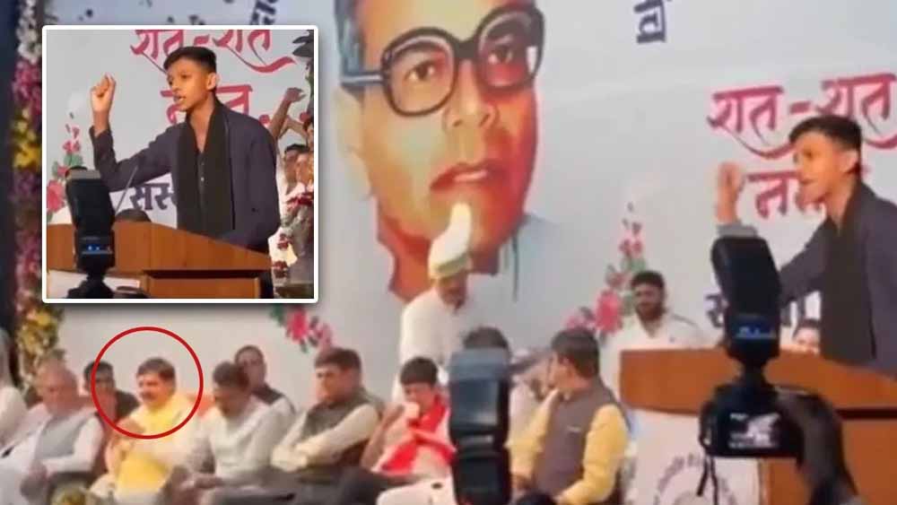 इंदौर मेयर के बेटे ने CM मोहन यादव के सामने रेल हादसे और बुलेट ट्रेन पर दिया जोरदार बयान