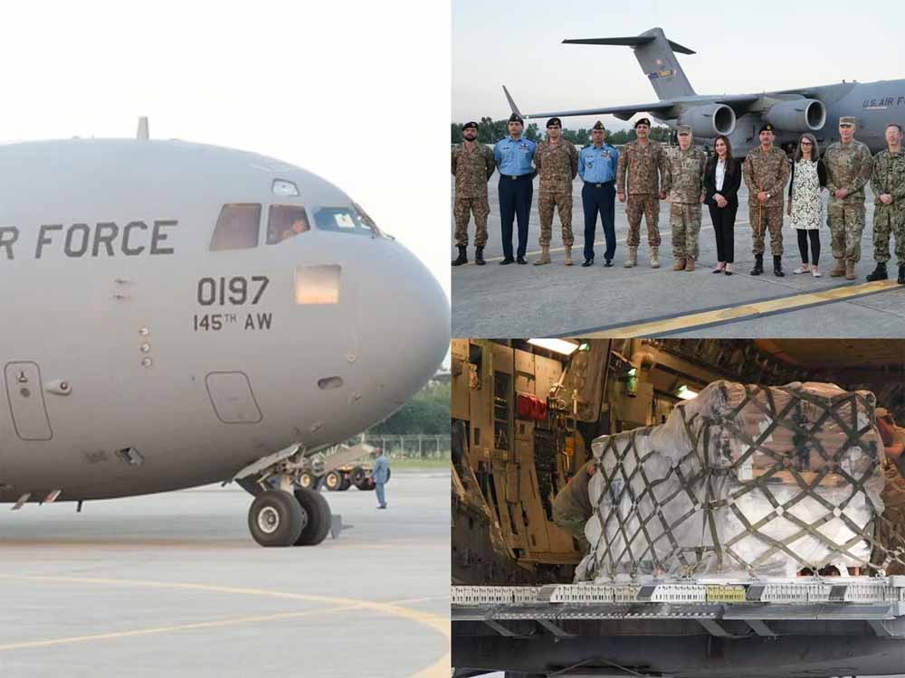 अमेरिका की मदद पाकिस्तान पहुंची: नूर खान एयर बेस पर उतरे सैन्य विमान