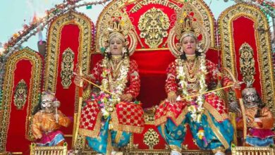 प्रयागराज की रामलीला की परंपरा: 120 साल पुराने सिंहासन पर विराजमान होते हैं भगवान राम प्रयागराज की रामलीला की परंपरा: 120 साल पुराने सिंहासन पर विराजमान होते हैं भगवान राम