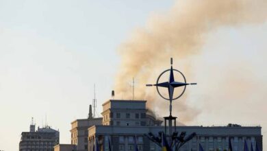 रूस का कहर: ताबड़तोड़ हमलों से कांपा कीव, सरकारी इमारतें मलबे में तब्दील रूस का कहर: ताबड़तोड़ हमलों से कांपा कीव, सरकारी इमारतें मलबे में तब्दील