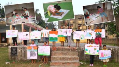 शहीदों को समर्पित रंग: कोरबा में बच्चों की चित्रकला प्रतियोगिता