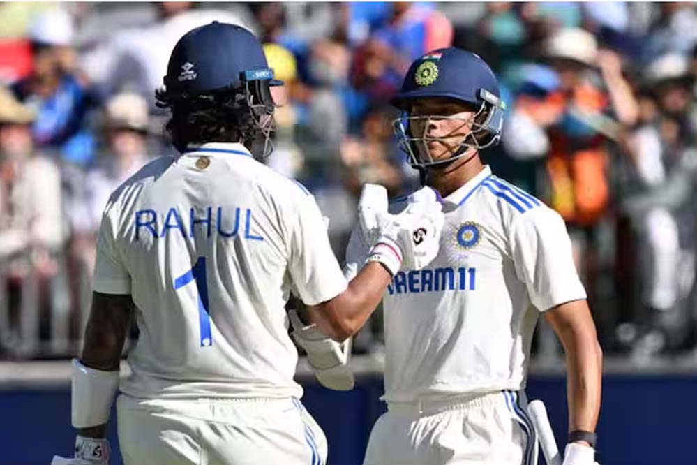 दिल्ली टेस्ट में संयमित आगाज़, यशस्वी-राहुल ने दिखाई क्लास, WI टीम की बांह पर काली पट्टी