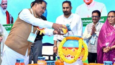 रायपुर : जनभागीदारी से जल संचयन कर सुरक्षित होगा हमारा भविष्य : मुख्यमंत्री  विष्णु देव साय