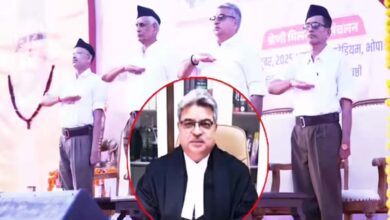 चर्चित फैसलों वाले रिटायर्ड जस्टिस रोहित आर्य आरएसएस की ड्रेस में दिखे, सोशल मीडिया पर मचा हलचल