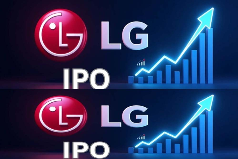 LG IPO ने किया धमाका: 50% प्रीमियम पर लिस्ट, निवेशकों की हुई बल्ले-बल्ले