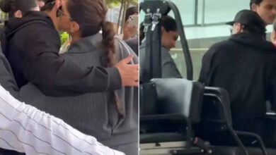 एयरपोर्ट पर रणबीर–दीपिका की रोमांटिक झलक, गले मिलते दिखे स्टार्स