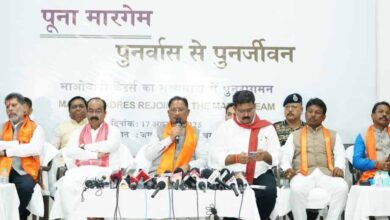 मुख्यधारा में लौटे माओवादी कैडर — बस्तर में शांति, विश्वास और विकास की नई सुबह : मुख्यमंत्री साय