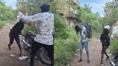 भगवाराज जिंदाबाद के नारे के साथ आरोपी ने बेल्ट से दो युवकों को पीटा, वीडियो वायरल; पुलिस सतर्क