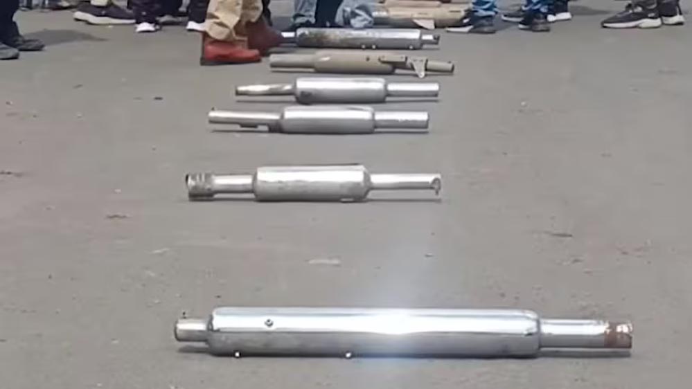 उज्जैन पुलिस का सख्त कदम: बुलेट के पटाखे वाले साइलेंसरों पर रोडरोलर चला उज्जैन पुलिस का सख्त कदम: बुलेट के पटाखे वाले साइलेंसरों पर रोडरोलर चला