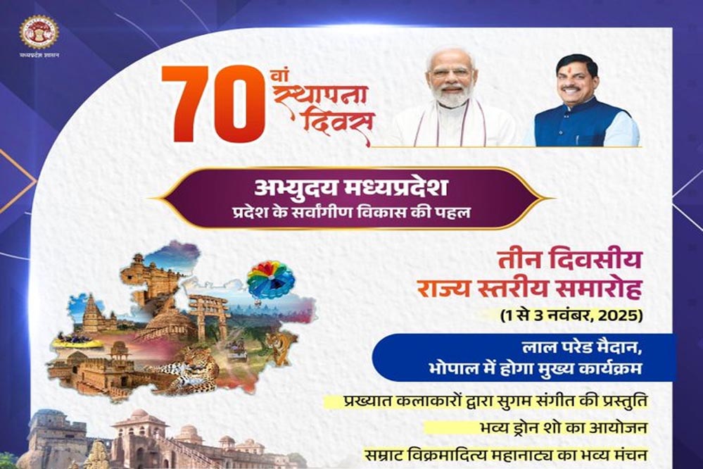 बहुआयामी होगा प्रदेश का 70वां स्थापना दिवस समारोह