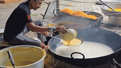 इंदौर के रणजीत हनुमान मंदिर में चलित अन्नकूट, 50 हजार भक्तों के लिए प्रसादी तैयार