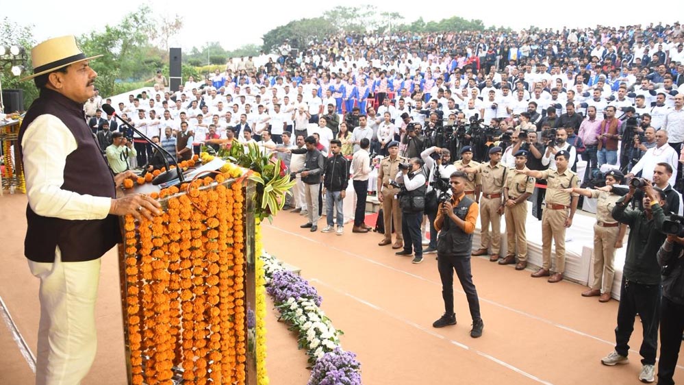 भोपाल में ‘रन फॉर यूनिटी’, 2000 युवाओं ने भाग लिया; सीएम ने सरदार पटेल की एकता पर जोर दिया