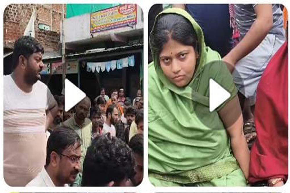 दुकान पर झाडू लागने की बात को लेकर दो पक्षों में हुआ विवाद , 2 घंटे रहा चक्का जाम दुकान पर झाडू लागने की बात को लेकर दो पक्षों में हुआ विवाद , 2 घंटे रहा चक्का जाम