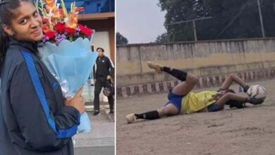 शहडोल की फुटबॉल स्टार सुहानी कोल का जर्मनी सफर, कोच और साथियों संग रवाना