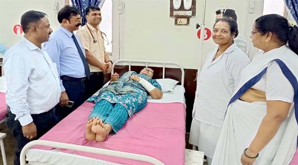 रोशनी के साथ बेहतर स्वास्थ्य सेवाएं प्रदान कर रहा पॉवर हाउस सारनी