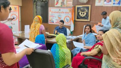 मां पाटेश्वरी शक्ति संवाद के पहले दिन 45 से अधिक महिलाओं ने साझा की समस्याएं, त्वरित निस्तारण के निर्देश से खिले चेहरे