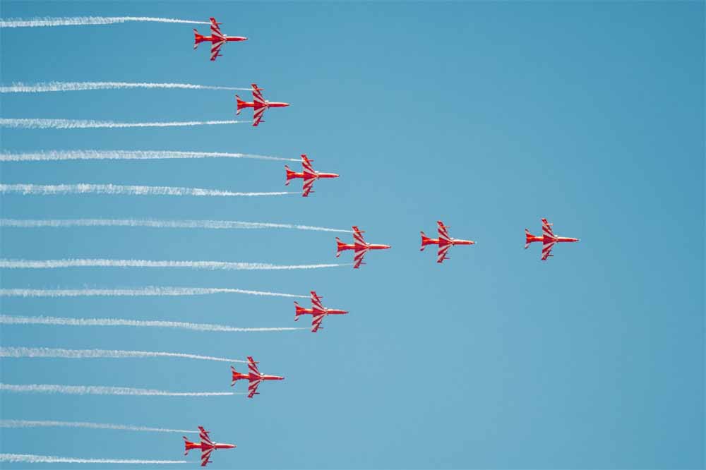 नवा रायपुर में गूंजेगा आसमान, भारतीय वायुसेना के ‘सूर्यकिरण’ दिखाएंगे शौर्य का जलवा