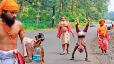 हाथ से 3500 KM! धर्मराज पुरी महाराज की नर्मदा परिक्रमा का अद्भुत संकल्प