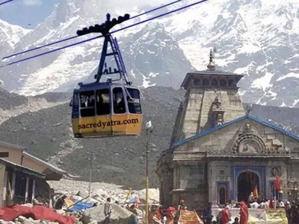 केदारनाथ रोपवे शुरू: अब 9 घंटे की कठिन चढ़ाई सिर्फ 40 मिनट में पूरी, भक्तों के लिए बड़ी राहत! केदारनाथ रोपवे शुरू: अब 9 घंटे की कठिन चढ़ाई सिर्फ 40 मिनट में पूरी, भक्तों के लिए बड़ी राहत!