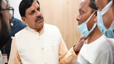 मुख्यमंत्री डॉ. यादव प्रभावित बच्चों के स्वास्थ्य का हालचाल जानने पहुंचे नागपुर