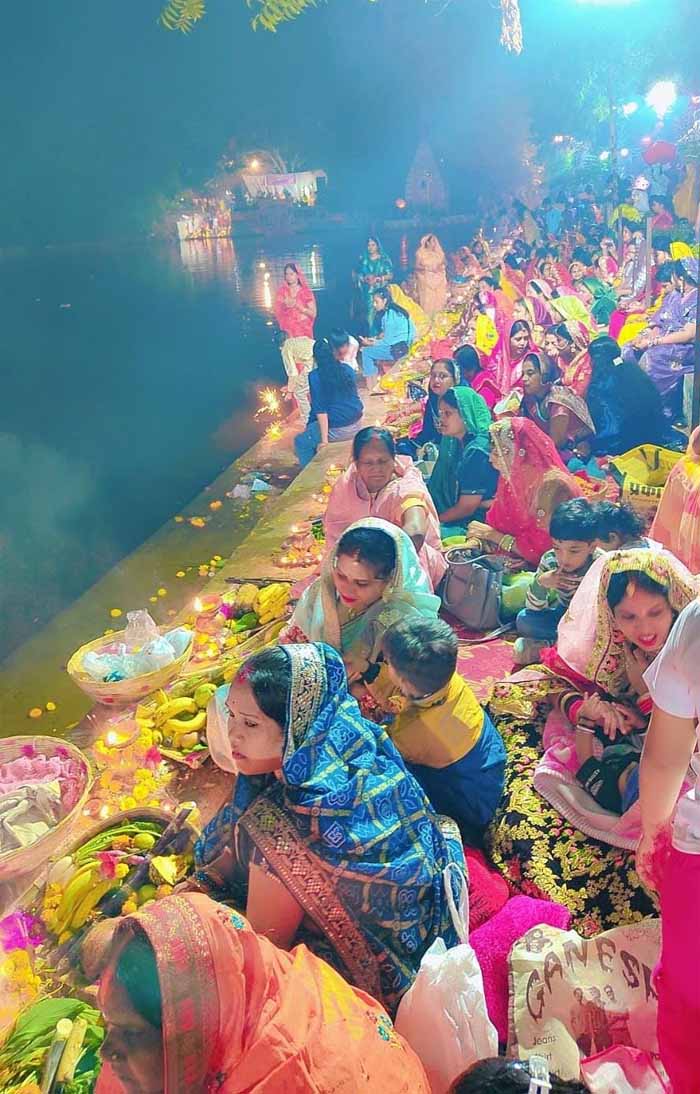 रायपुर का अमातालाब जहां छठ महापर्व की होती है भव्य पूजा