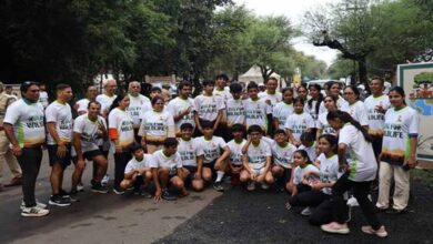 वन्य जीव संरक्षण के लिये हुई रन फॉर वाइल्ड लाइफ