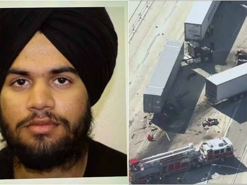 अमेरिका में भयंकर ट्रक हादसा: 3 की मौत, भारतीय ड्राइवर पर लगे गंभीर आरोप