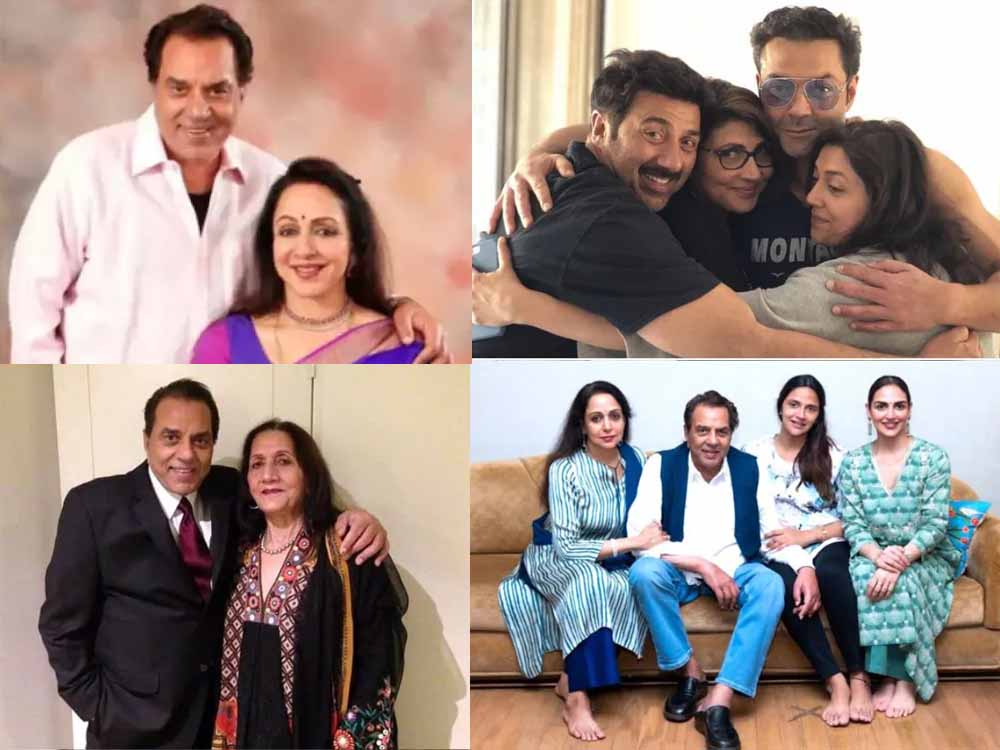 दो शादियों के बाद धर्मेंद्र बने बड़े परिवार के सिरमौर, 13 नाती-पोते करते हैं आंगन रौशन