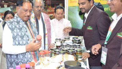 अंतरराष्ट्रीय व्यापार मेले में मुख्यमंत्री विष्णुदेव साय ने छत्तीसगढ़ पेवेलियन का किया अवलोकन अंतरराष्ट्रीय व्यापार मेले में मुख्यमंत्री विष्णुदेव साय ने छत्तीसगढ़ पेवेलियन का किया अवलोकन