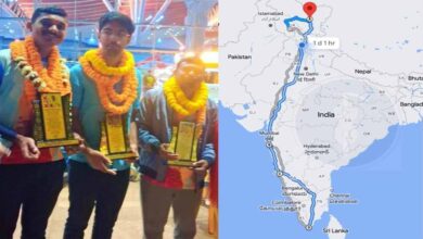 छत्तीसगढ़ के तीन युवाओं का कमाल: 16 दिन में कश्मीर से कन्याकुमारी तक 4,000 KM की साइकिल यात्रा पूरी