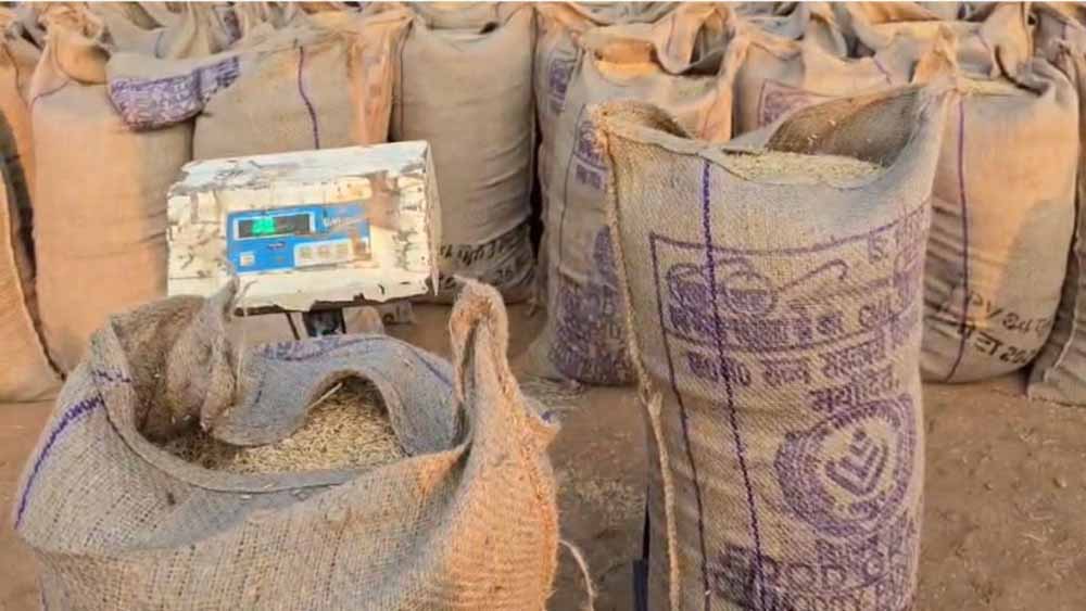 धान खरीदी केंद्र में मनमानी का भंडाफोड़, खराब कांटे से किसानों को प्रति क्विंटल 5 किलो तक का नुकसान