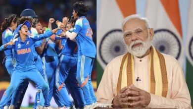 विश्व विजेता बनी भारतीय टीम की पीएम मोदी से मुलाकात, दक्षिण अफ्रीका को हराया फाइनल में विश्व विजेता बनी भारतीय टीम की पीएम मोदी से मुलाकात, दक्षिण अफ्रीका को हराया फाइनल में