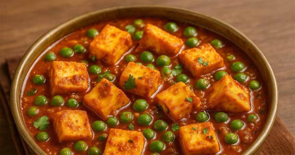 घर पर बनाएं स्वादिष्ट मटर-पनीर — आसान रेसिपी जिससे सब हो जाएंगे आपके फैन! घर पर बनाएं स्वादिष्ट मटर-पनीर — आसान रेसिपी जिससे सब हो जाएंगे आपके फैन!