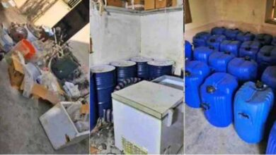 सिरोही में करोड़ों की ड्रग लैब का भंडाफोड़, एमडी बनाने का सामान बरामद