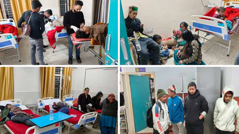 नारकंडा हादसा: खाई में गिरी टेंपो ट्रैवलर, 29 लोग घायल, 16 शिमला IGMC रेफर