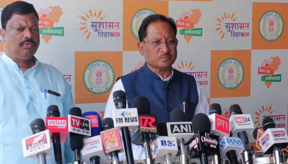 बिहार चुनाव में NDA की जीत पर सीएम साय का बयान—‘अब बंगाल भी जंगलराज से मुक्ति चाहता है’