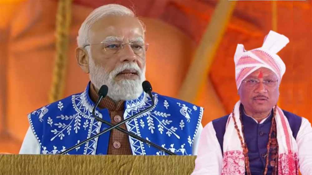 PM मोदी ने की CM विष्णु देव साय की सराहना, बोले—छत्तीसगढ़ में हो रहा है ऐतिहासिक बदलाव