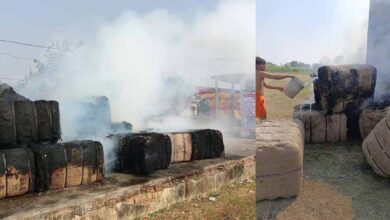 धान खरीदी के बीच बारदानों में आग: अलग-अलग केंद्रों में लाखों बोरे खाक, जांच की मांग तेज