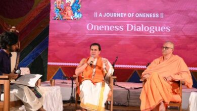 ब्राज़ील के पद्म  जोनास मसेट्टी आचार्य शंकर सांस्कृतिक एकता न्यास द्वारा आयोजित प्रेरणा संवाद में हुए शामिल