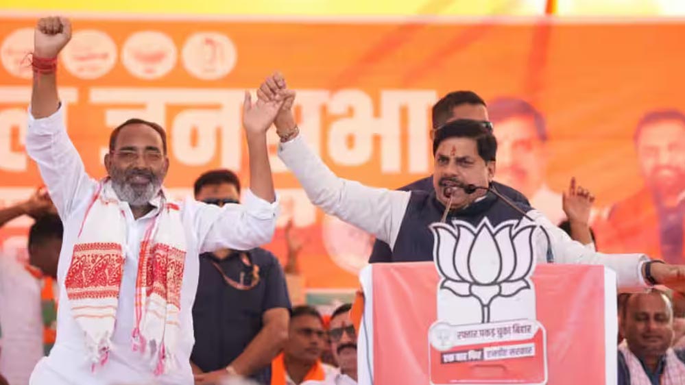 बिहार चुनाव में CM मोहन यादव का जादू: 25 में से 21 सीटों पर NDA ने बनाई बढ़त