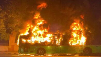 मक्का से मदीना जा रही बस टैंकर से टकराई, 42 भारतीय जिंदा जले, सऊदी अरब में बड़ा हादसा मक्का से मदीना जा रही बस टैंकर से टकराई, 42 भारतीय जिंदा जले, सऊदी अरब में बड़ा हादसा