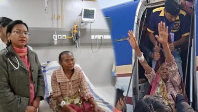 पीएम श्री एयर एम्बुलेंस से ताराबाई को उच्च स्तरीय इलाज के लिए इंदौर भेजा