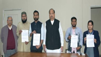 मंत्री  काश्यप ने अनुकंपा नियुक्ति पत्र किए वितरित