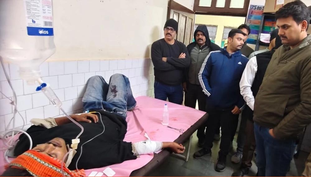 भिंड में मुठभेड़: 10 हजार के इनामी लुटेरे निखिल दौहरे घायल, पुलिस ने किया गिरफ्तार